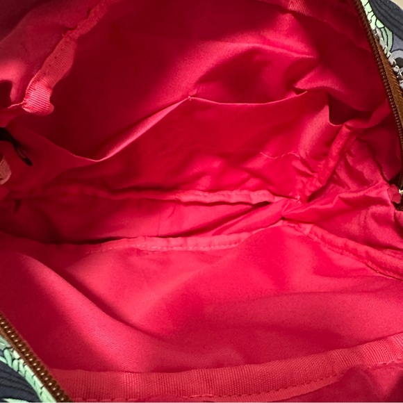 Maaji Large Cosmetic Make-up Travel Bag - 2 Zipper Compartments VGUC - Picture 9 of 12